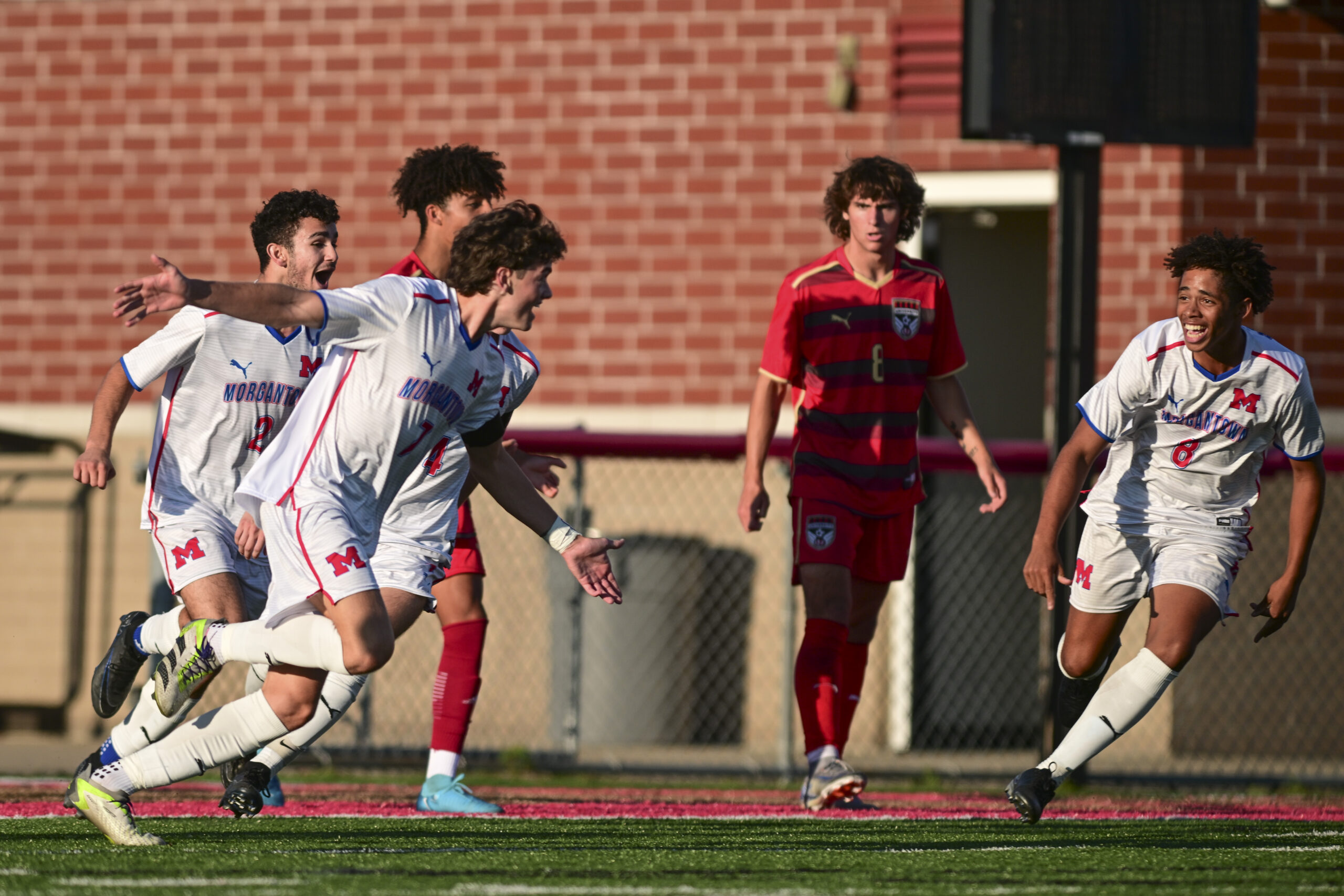 Brabson adds 18th goal, Morgantown downs University in MoHawk Derby